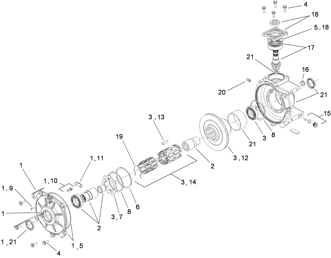 Differential Assembly No. 115-2170