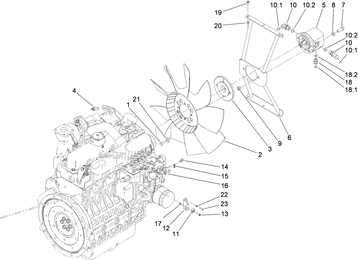 Fan and Motor Assembly