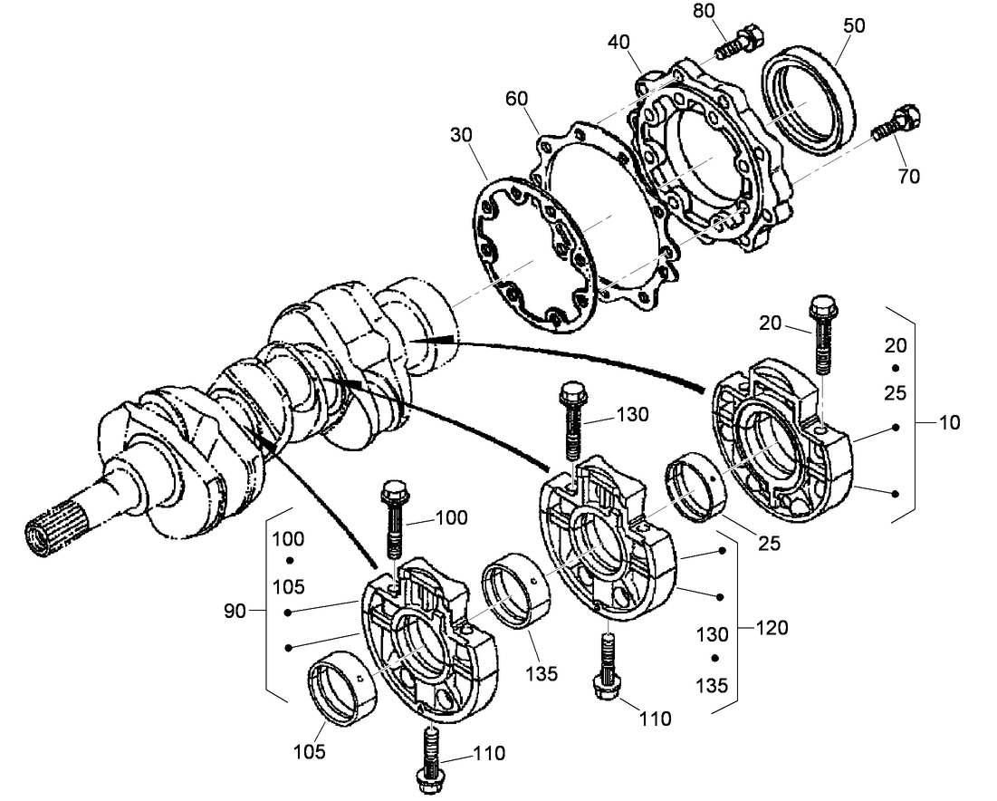 Main Bearing Case Assembly