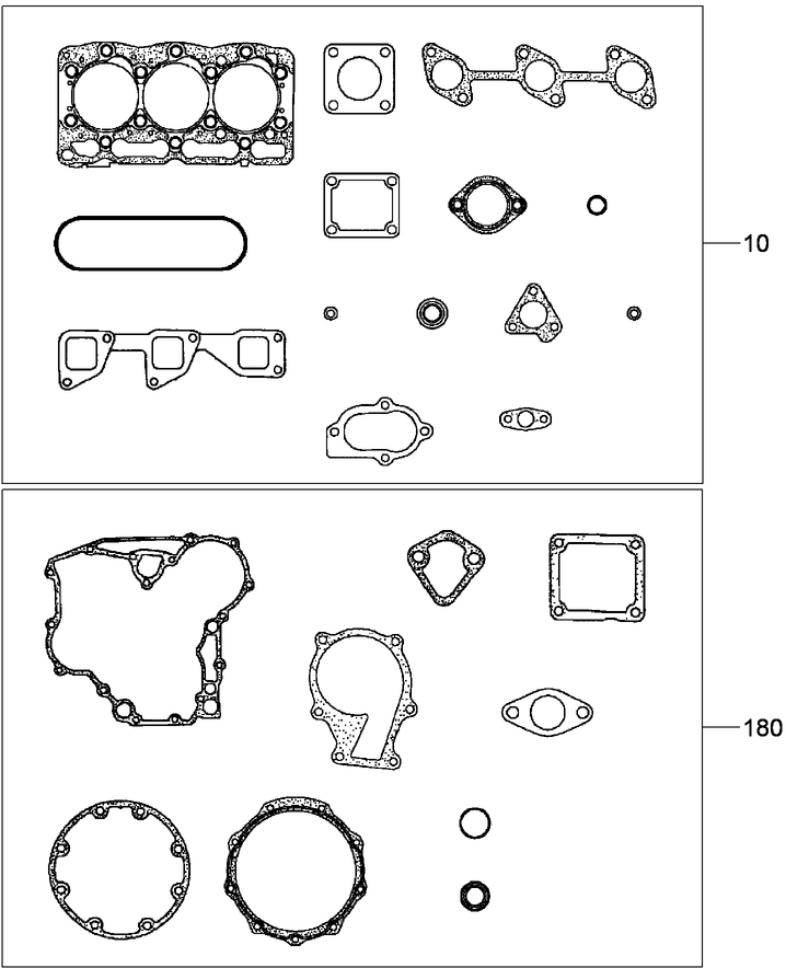 Upper and Lower Engine Gasket Kits