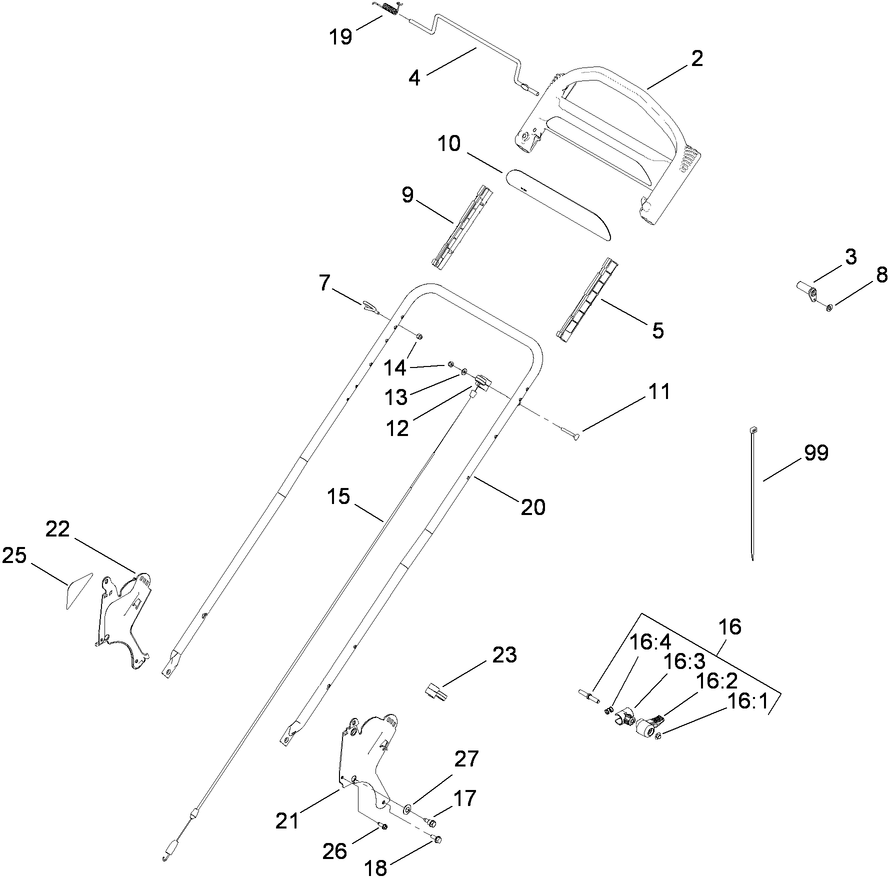 Upper Handle Assembly