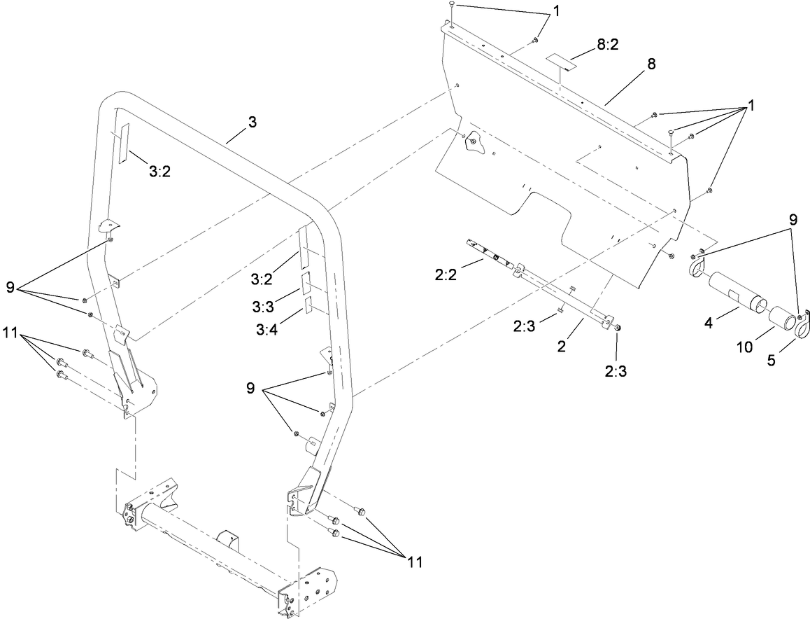Roll-Over Protection System Assembly