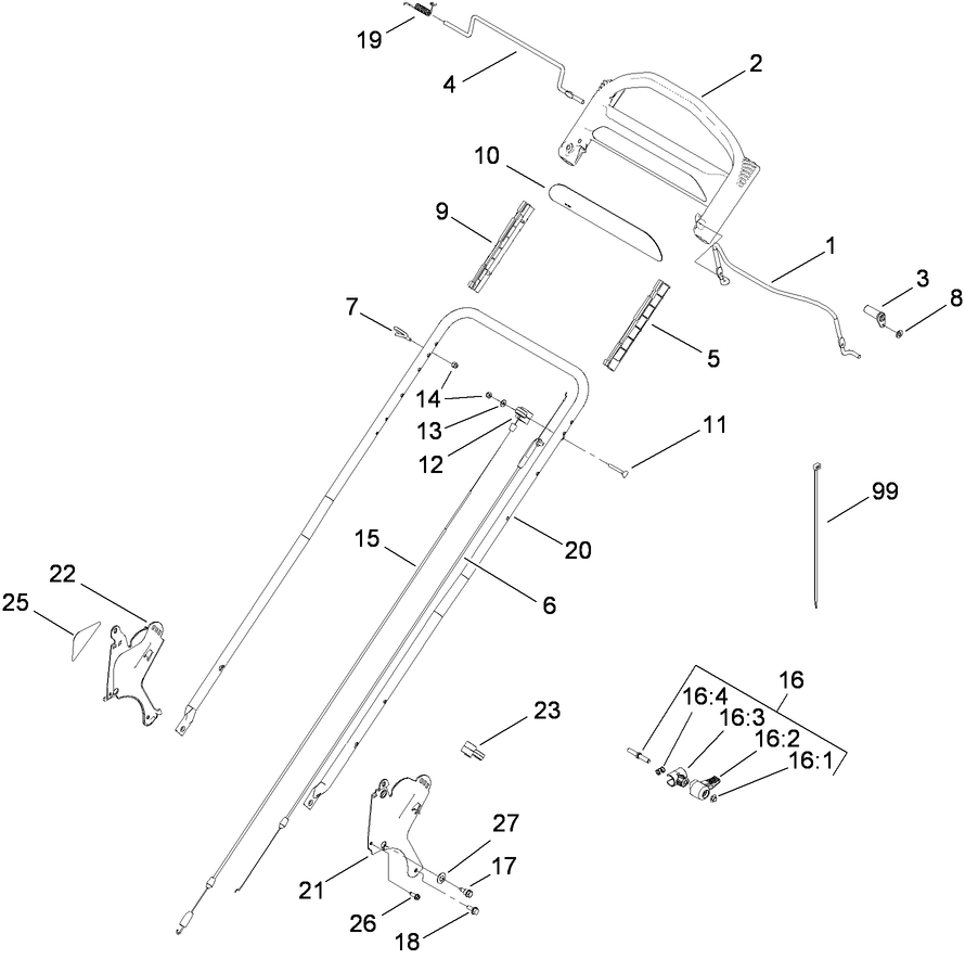 Handle and Control Assembly