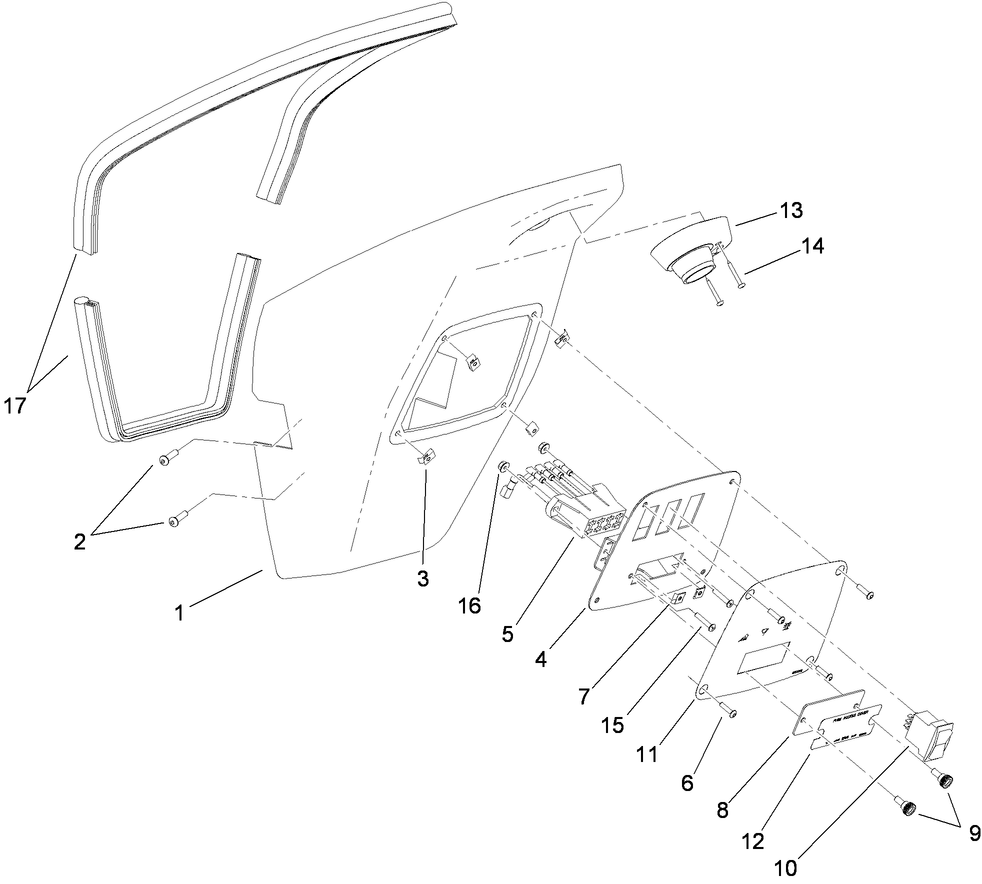 Overhead Console Assembly