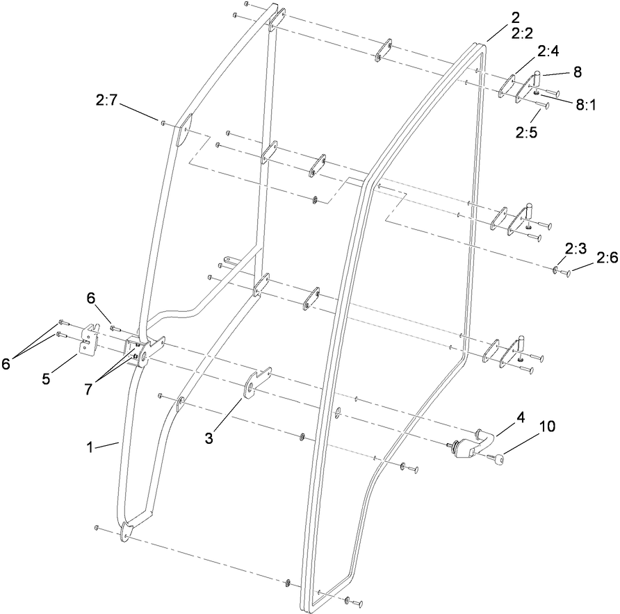 Left Hand Door Assembly
