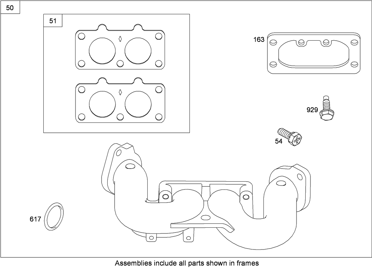 Intake Manifold Assembly  Briggs and Stratton 407777-0550-B1