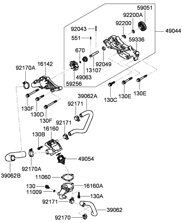 Cooling Equipment Assembly  Kawasaki FD791D-AS07