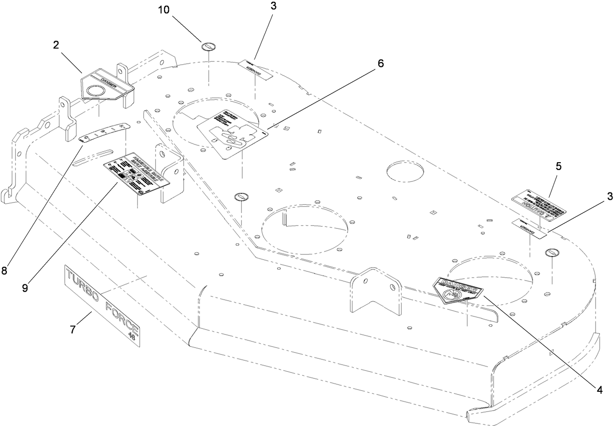 Deck Assembly No. 117-5764