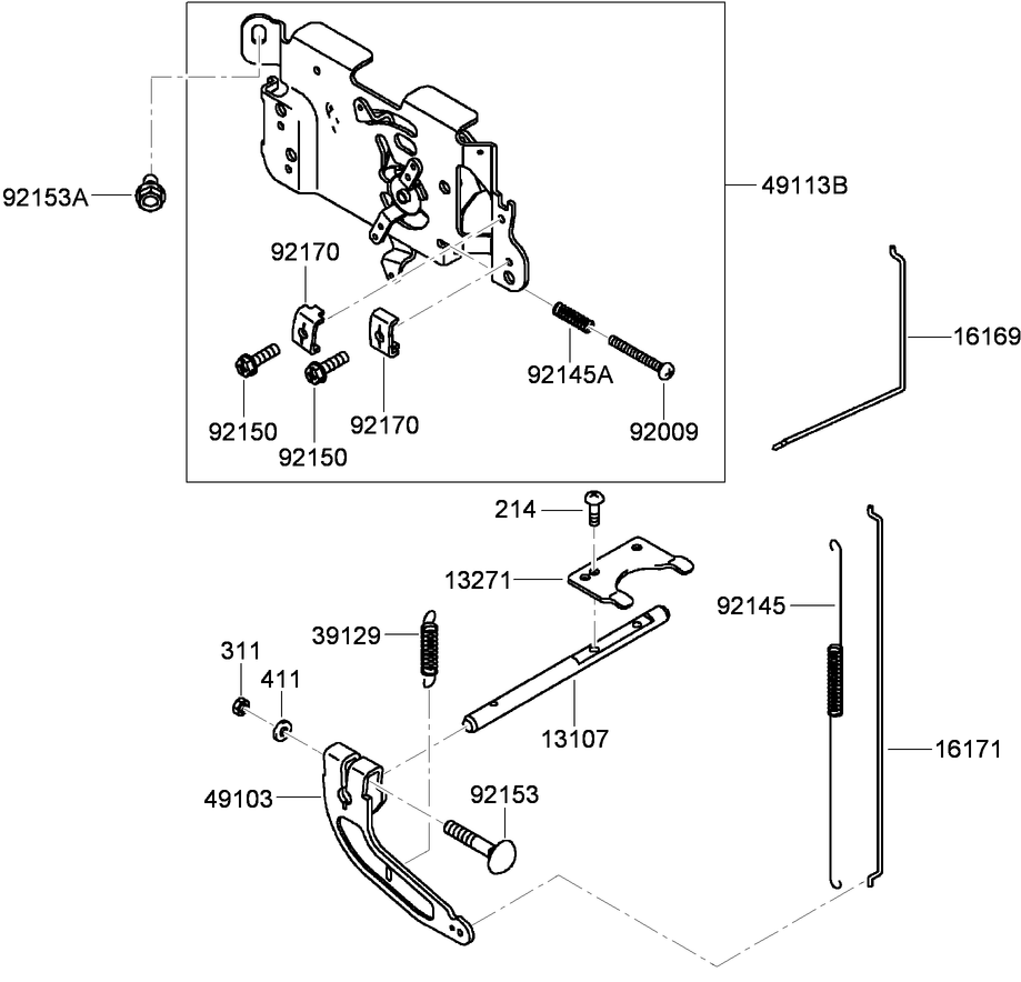 Control Equipment Assembly  Kawasaki FH541V-FS23