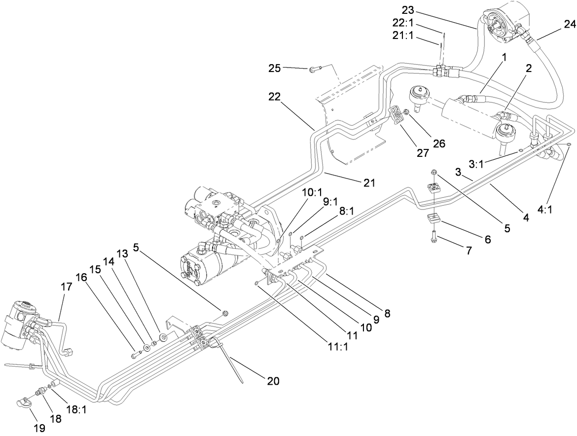 Steering Hydraulic Assembly