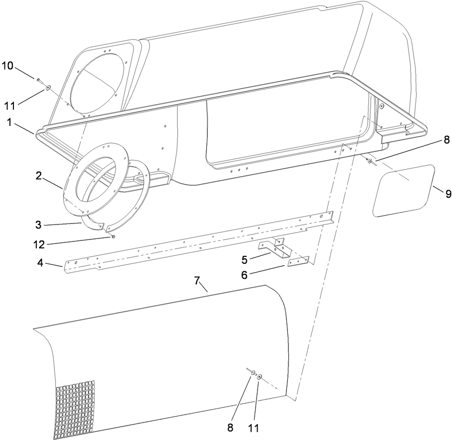 Collection Hood Assembly