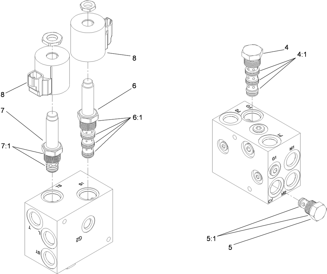 Fan Drive Manifold Assembly No. 114-3847