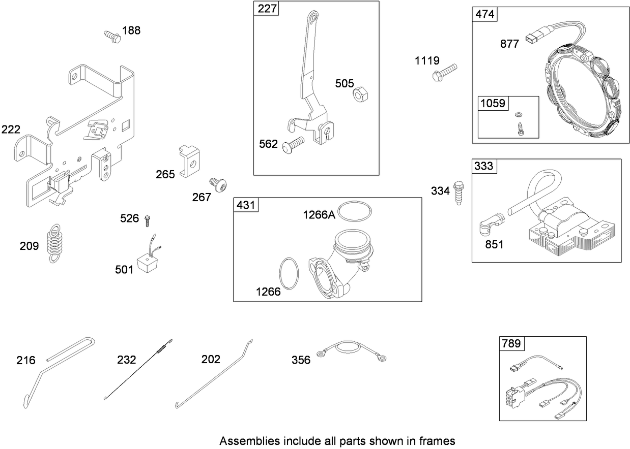Governor Assembly  Briggs and Stratton Model 31A607-0117-E1