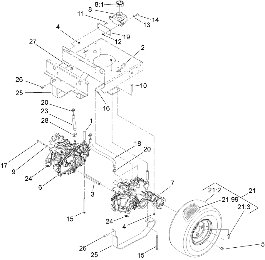 Hydraulic Drive Assembly