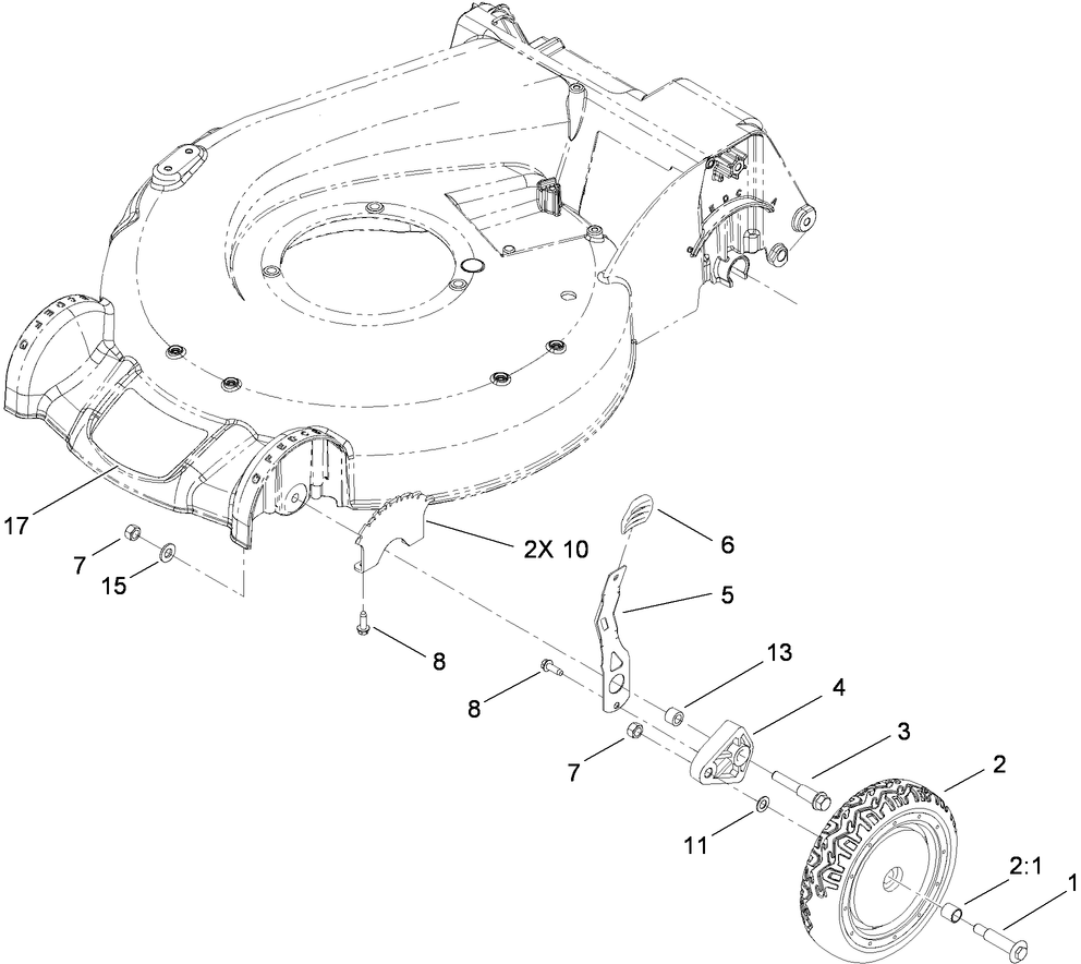 Height-of-Cut Assembly