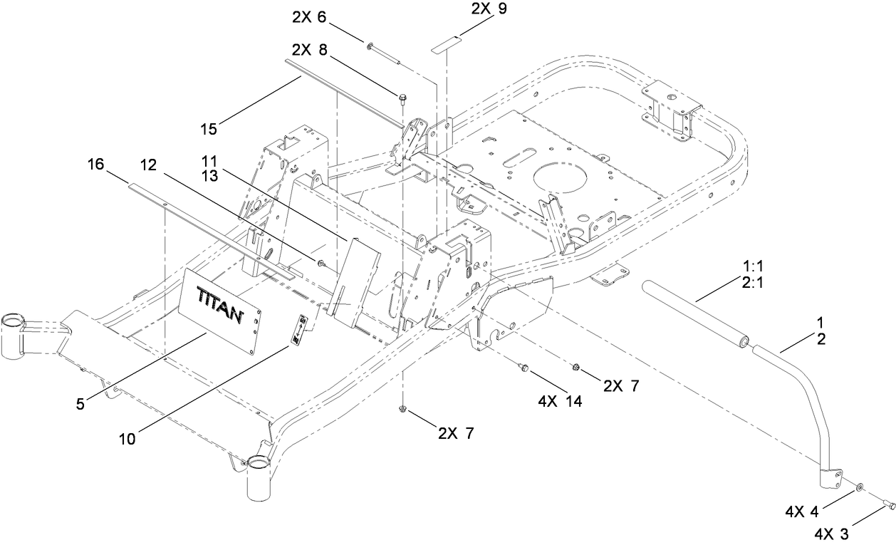 Parts – TITAN ZX6050 Zero-Turn-Radius Riding Mower | Toro