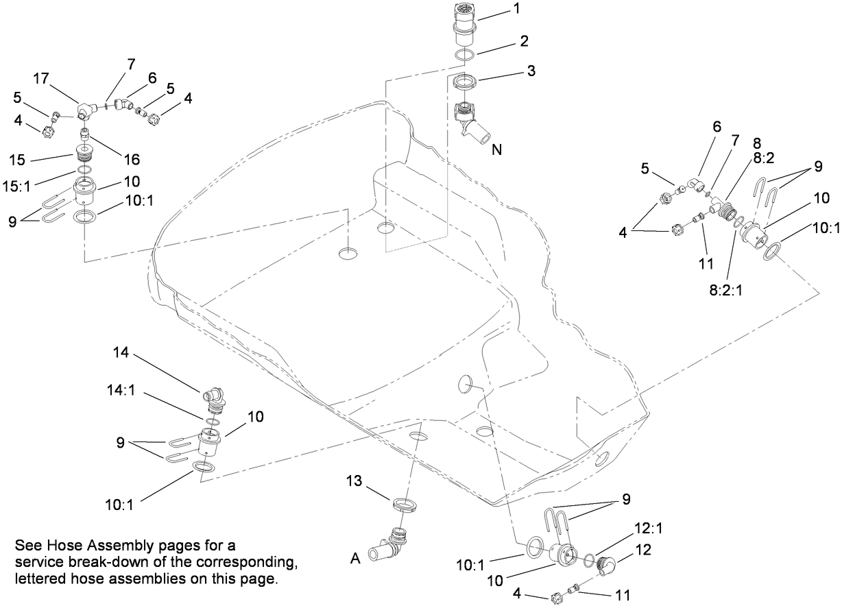 Lower Sprayer Component Assembly
