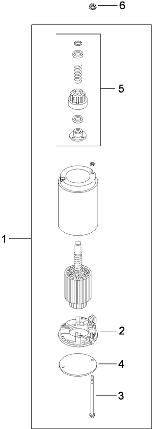 Starter Assembly  Kohler SV610-0211