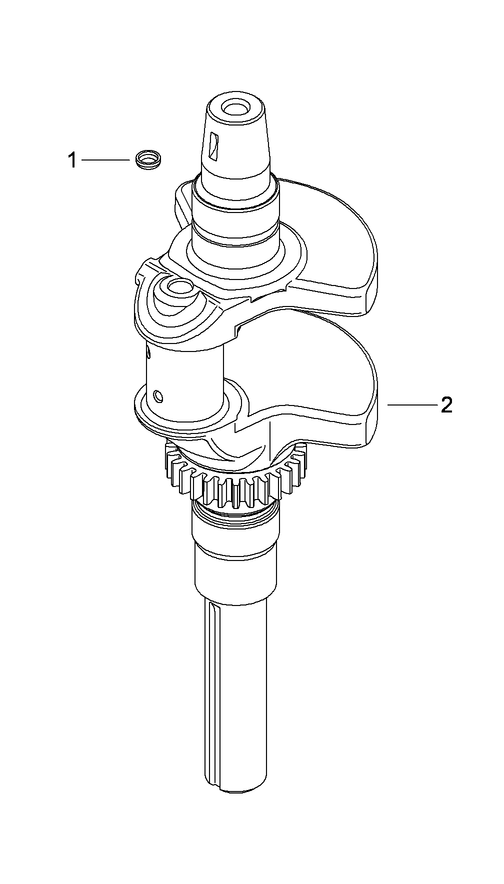 Crankshaft Assembly Kohler SV720-0039