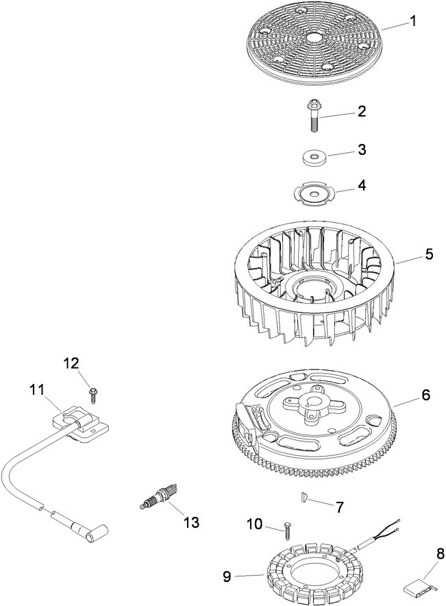 Ignition and Electrical Assembly Kohler SV720-0039
