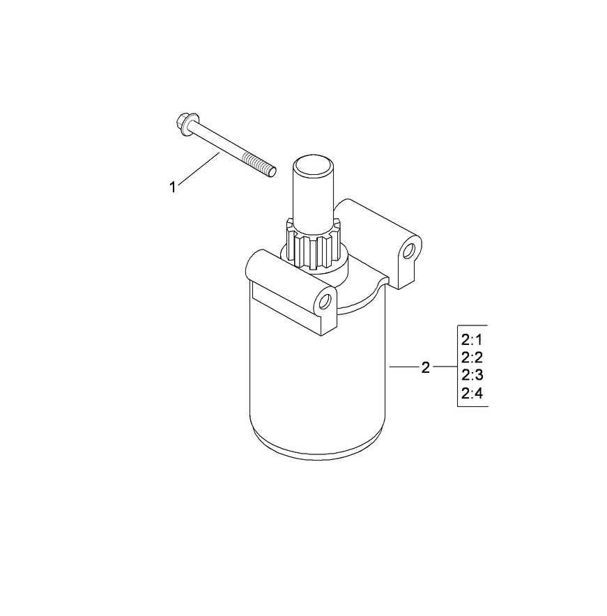 Starter Assembly Kohler SV720-0039
