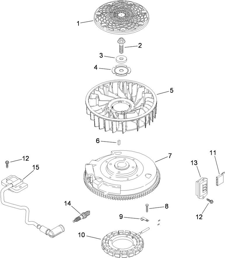 Ignition and Electrical Assembly  Kohler SV590-0213