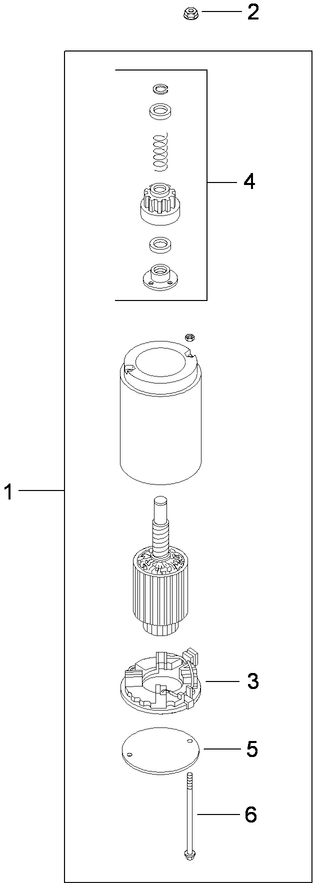 Starter Assembly  Kohler SV590-0213