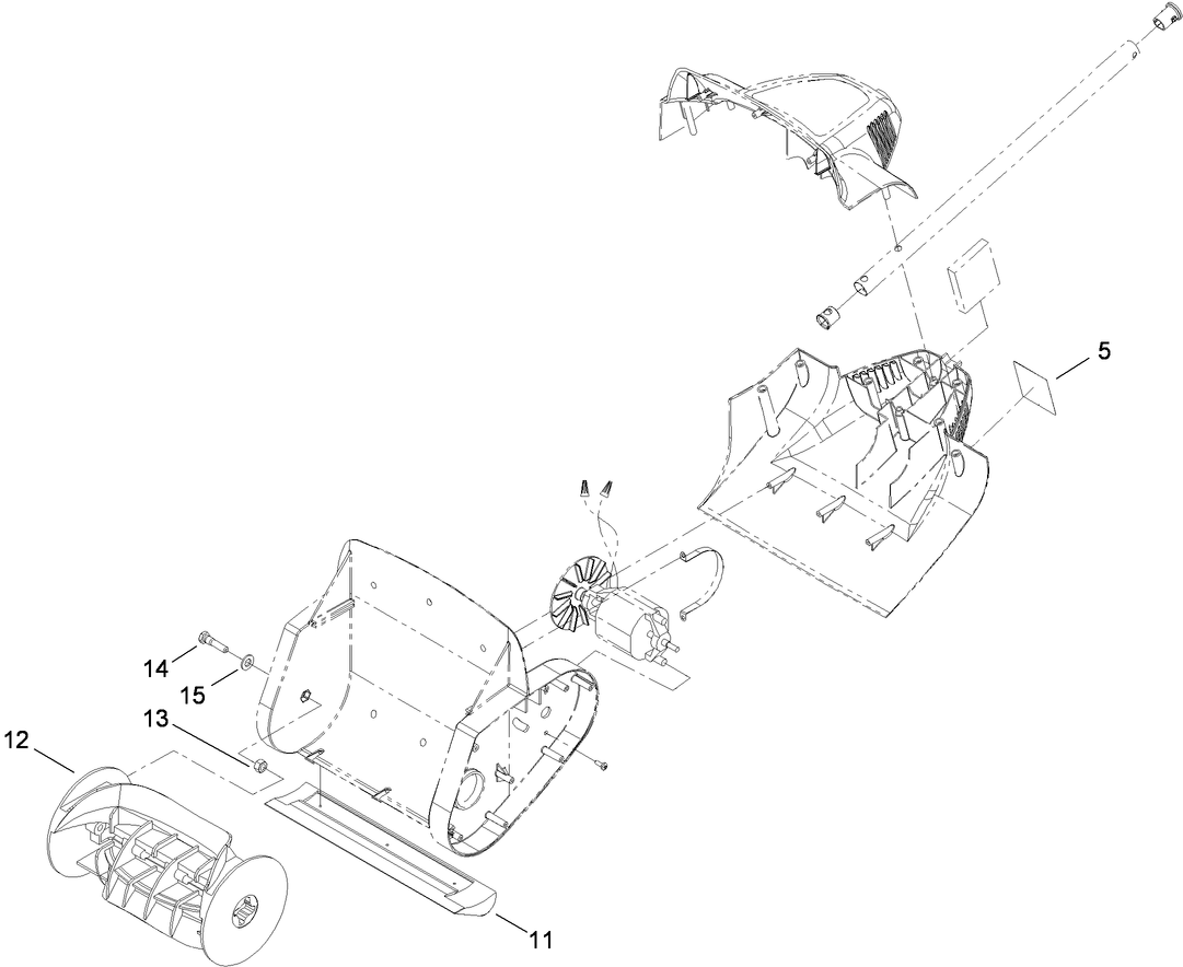 Shroud and Auger Assembly