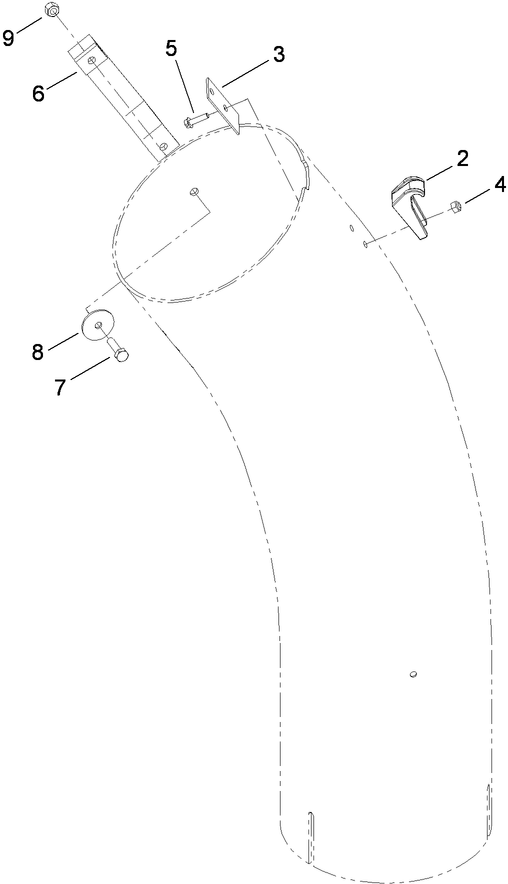 Lower Tube Assembly No. 109-1973