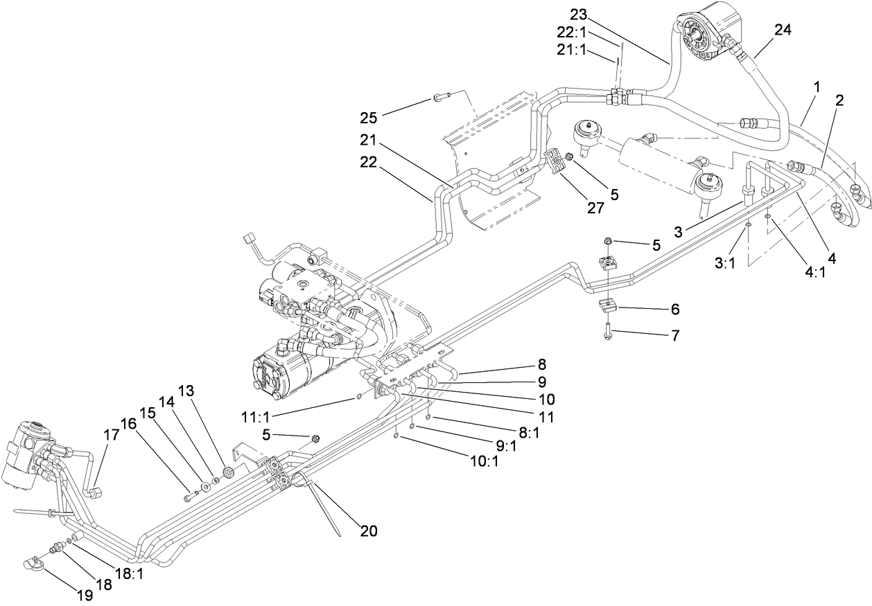 Steering Hydraulic Assembly