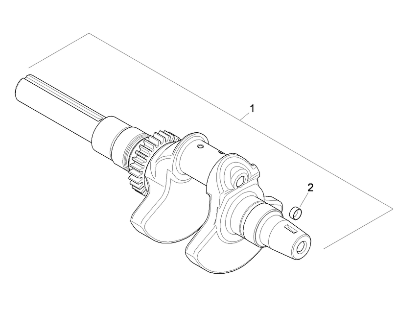 Crankshaft Assembly  Kohler CH680-3025A