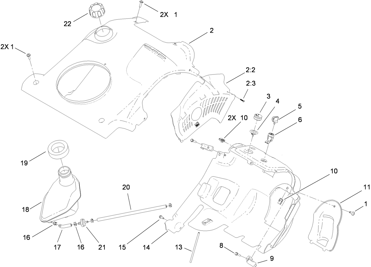 Shroud and Fuel Assembly
