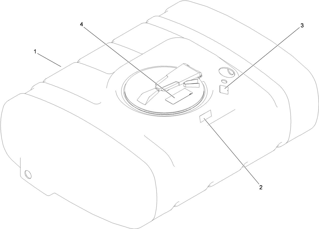 200 Gallon Tank Assembly No. 106-1366