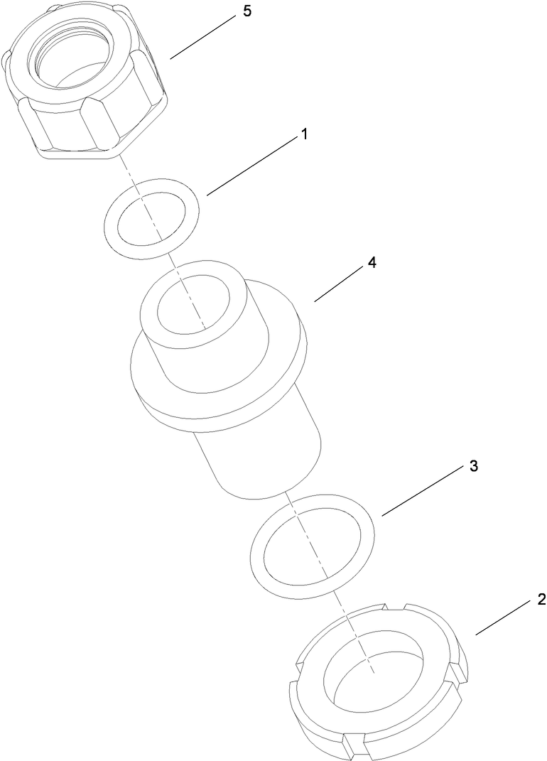 Upper Tank Drain Bulkhead Assembly