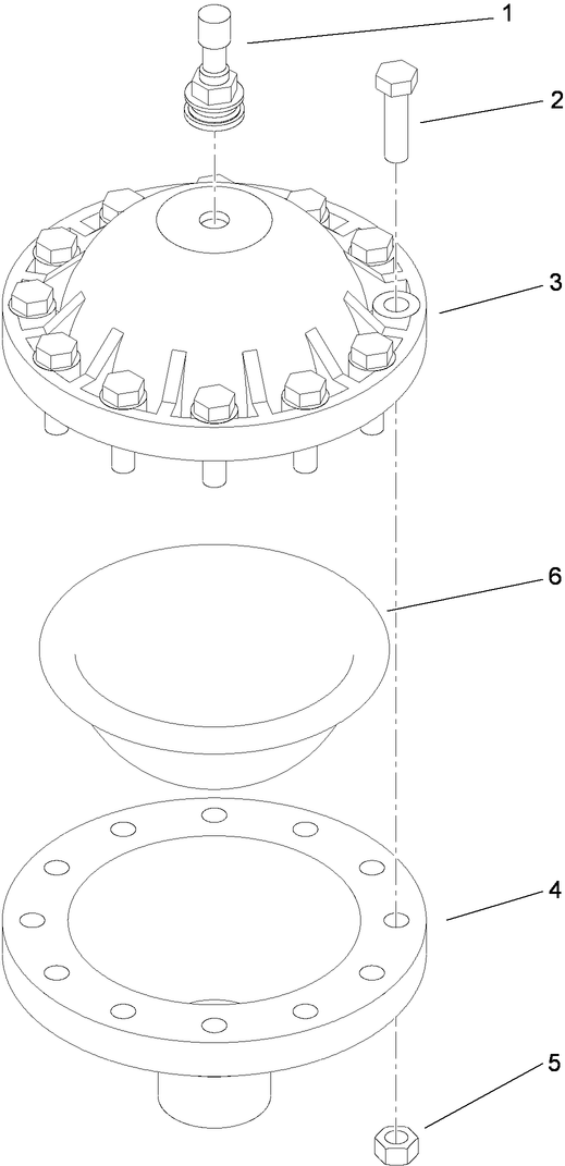 Pressure Damper Assembly No. 100-6662