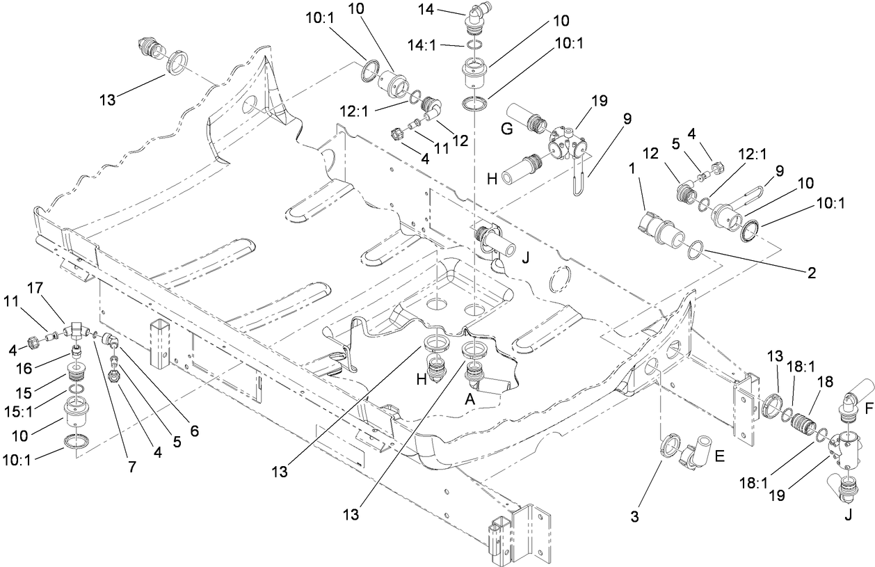 Lower Sprayer Component Assembly