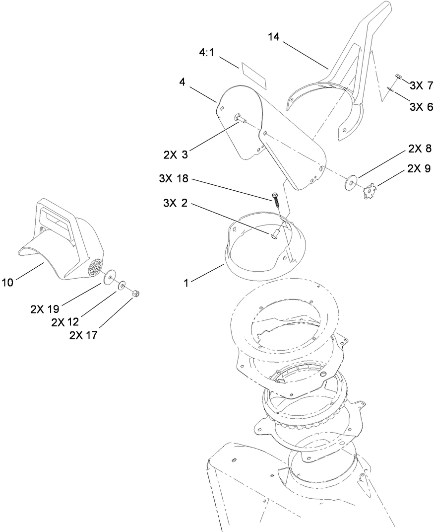 Chute Control Assembly