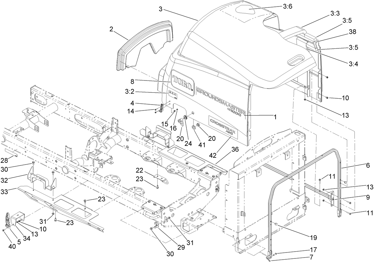 Hood and Body Panel Assembly