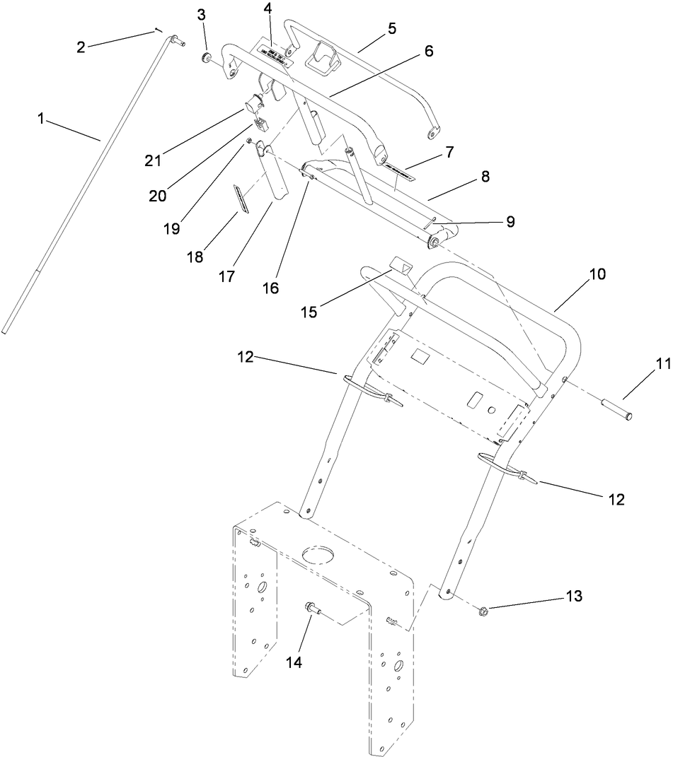 Upper Handle Assembly