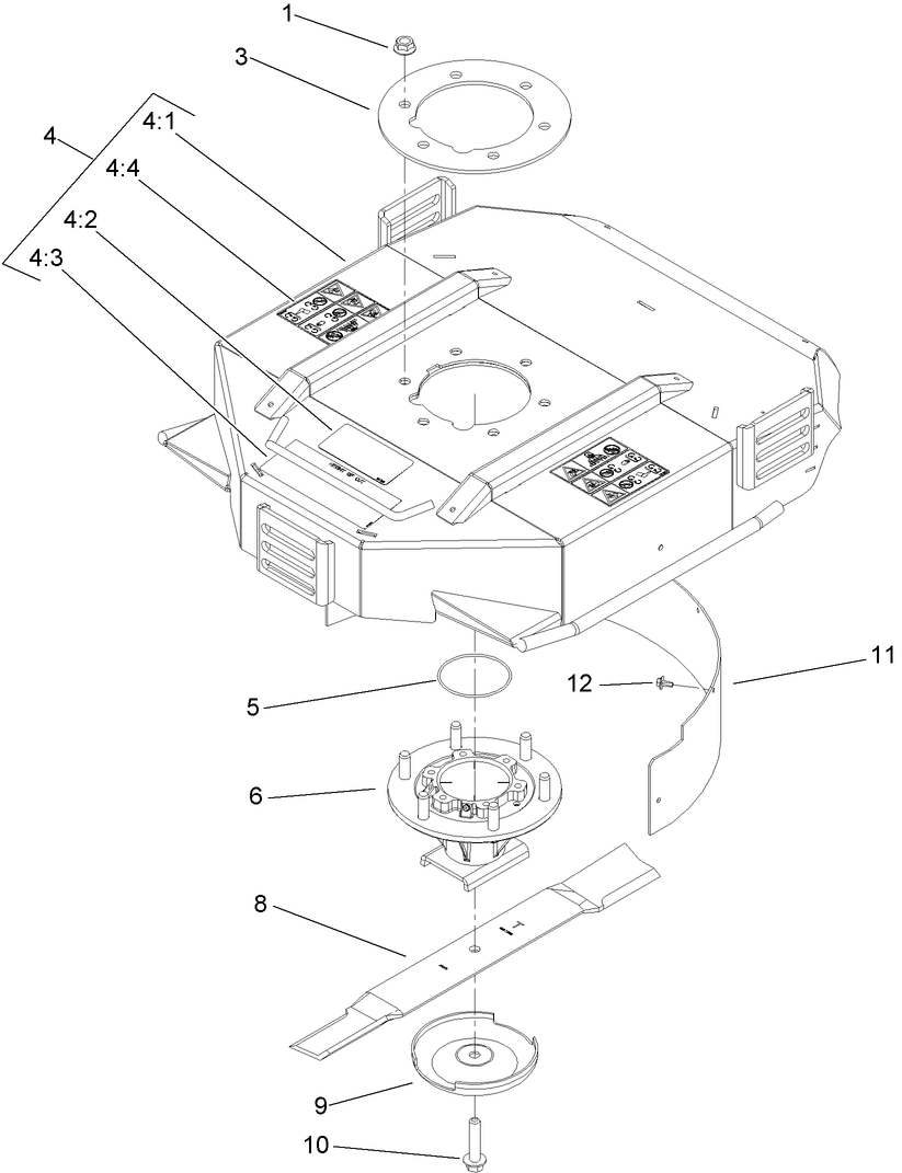 Spindle, Blade and Chamber Assembly