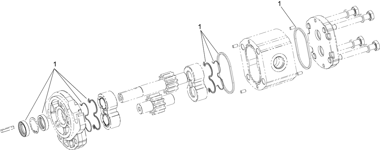 Gear Pump Assembly No. 117-6307