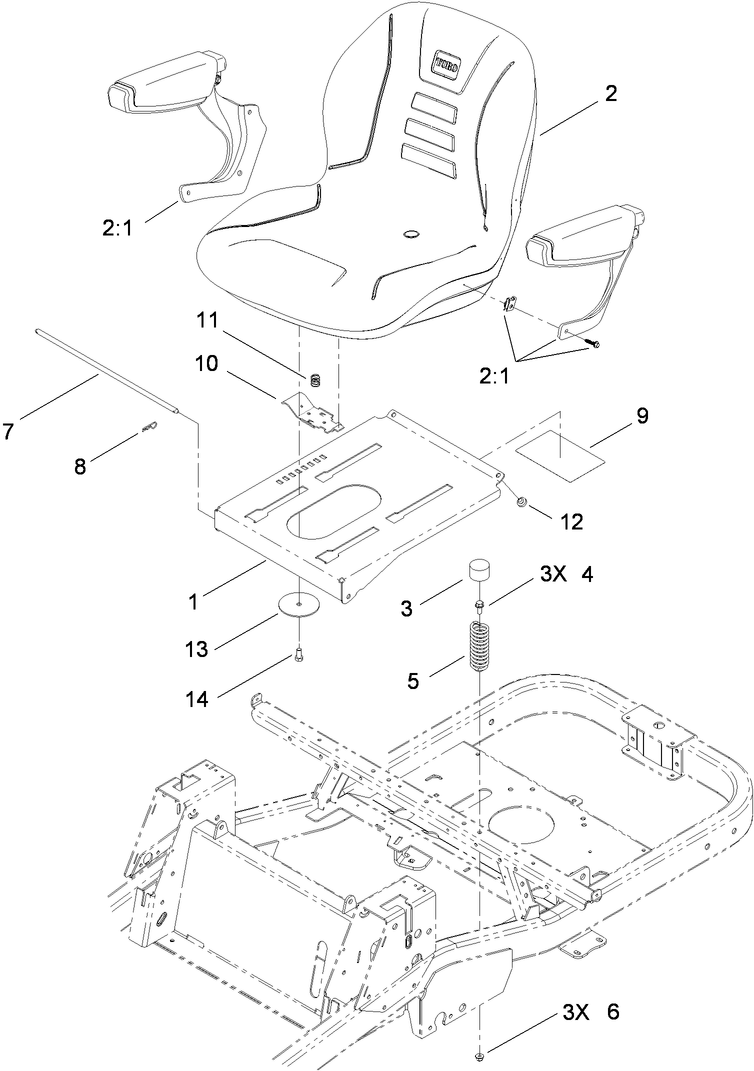 Parts – TITAN ZX6000 Zero-Turn-Radius Riding Mower | Toro