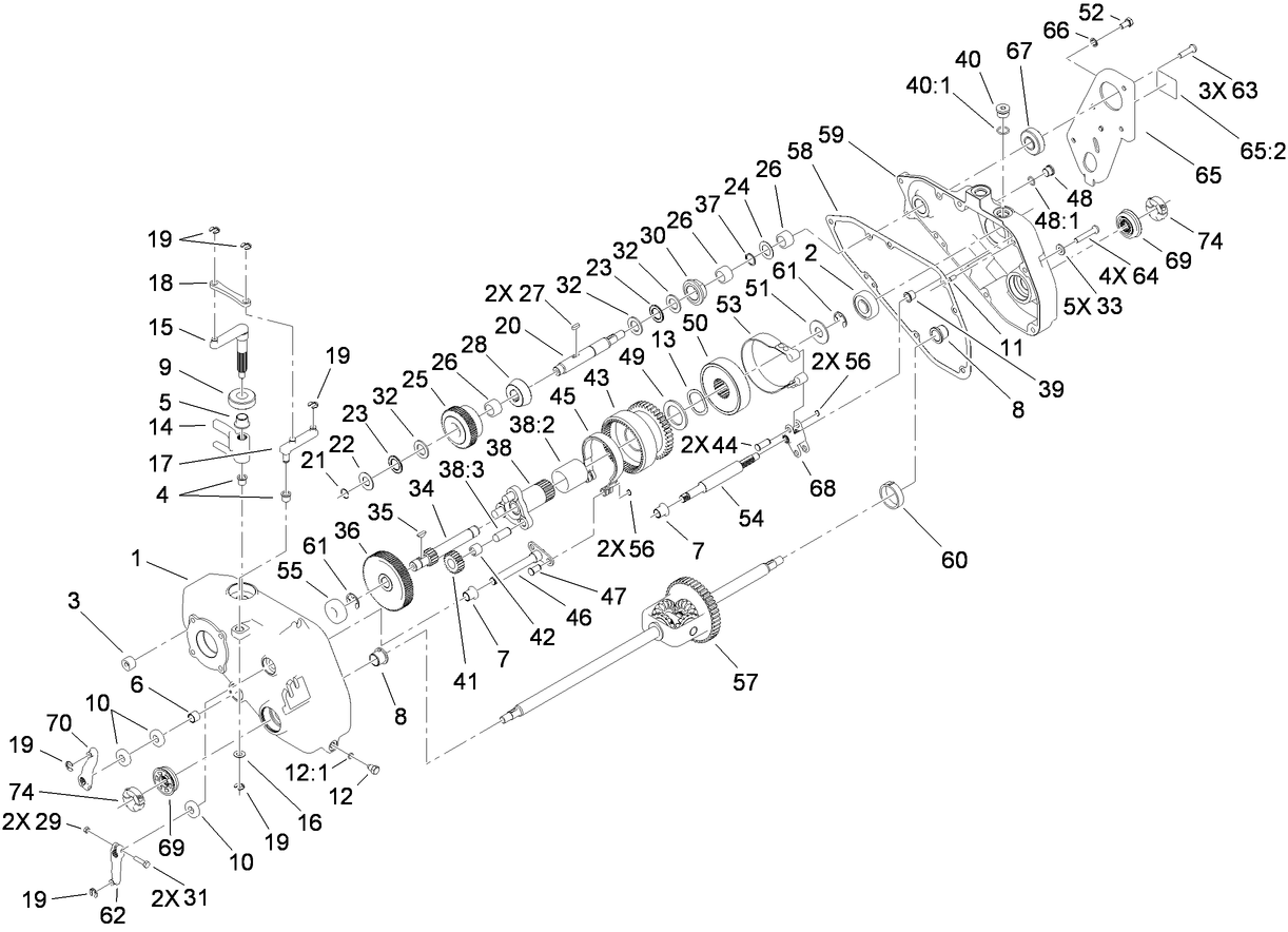 Gearbox Assembly