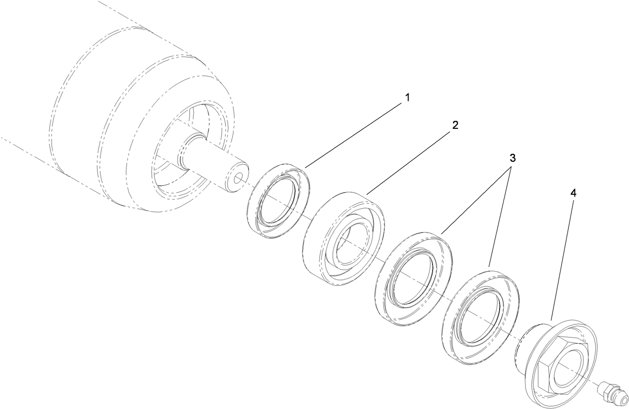 Roller Rebuild Assembly No. 114-5430