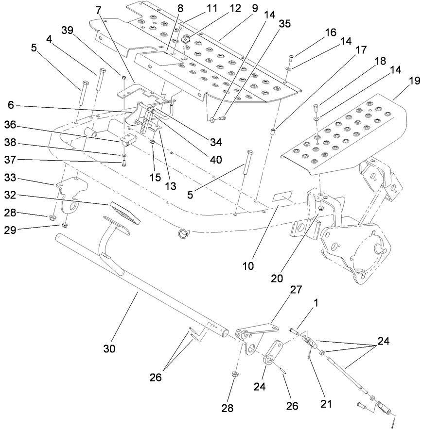 Brake Pedal Assembly