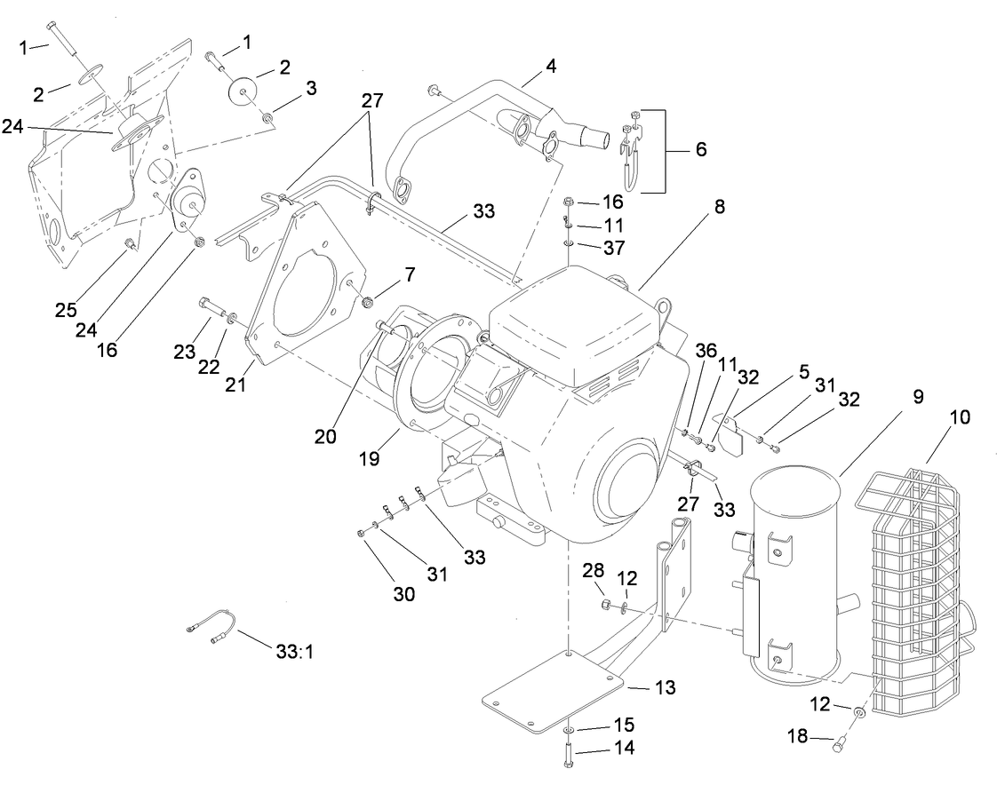 Engine Installation Assembly