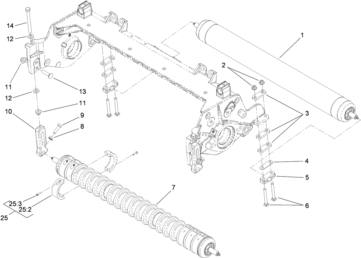 Front and Rear Roller Assembly