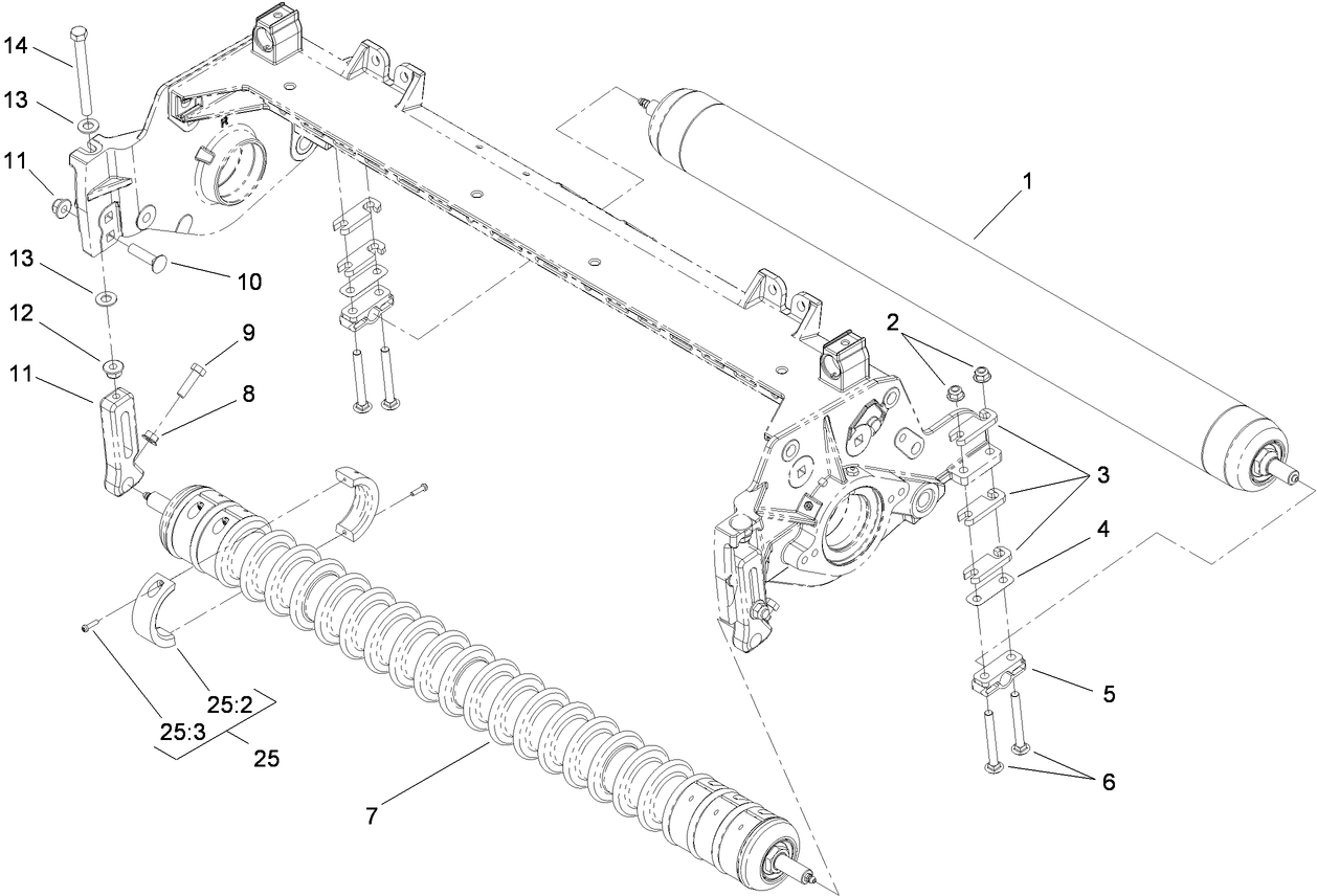 Front and Rear Roller Assembly