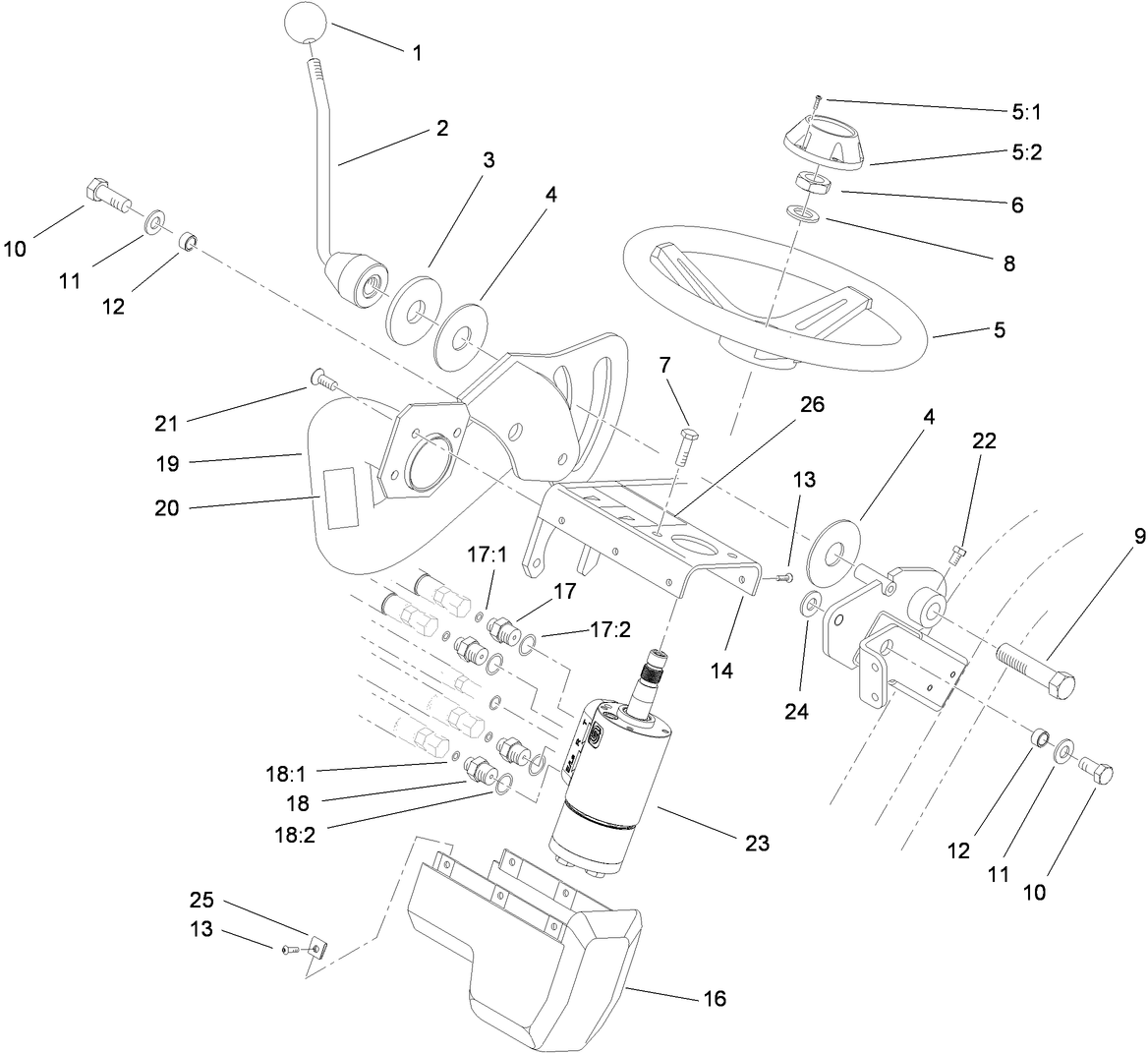 Steering Arm Assembly