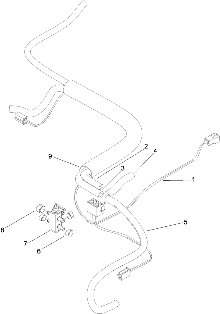 Fuel Hose and Valve Assembly
